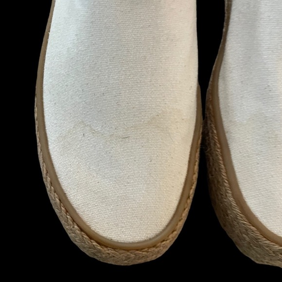 SeaVees Oceanside Espadrille High Stretch Slip-On Canvas Platform Shoes - Picture 6 of 16